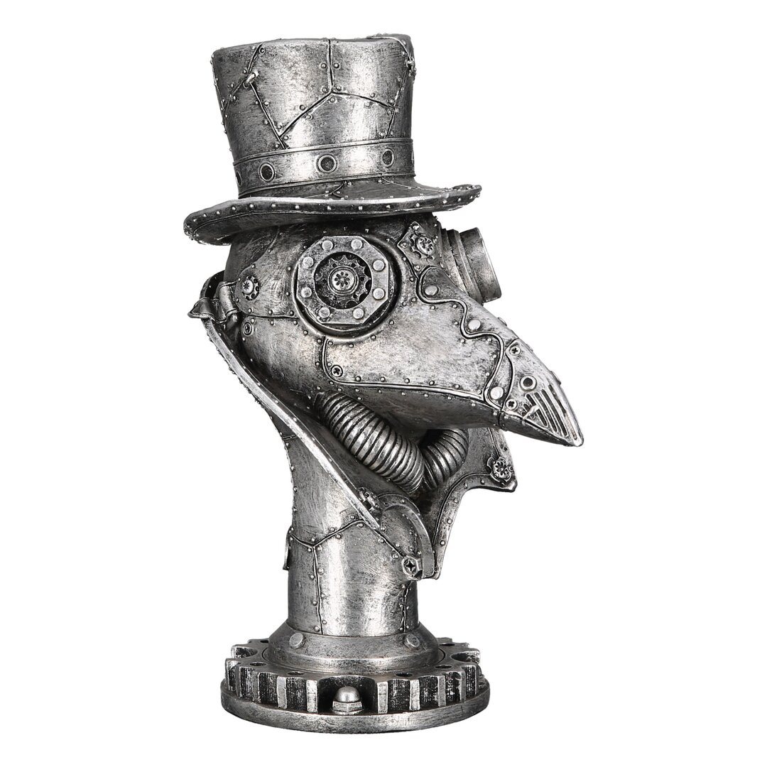 Skulptur Crow Steampunk Cascata