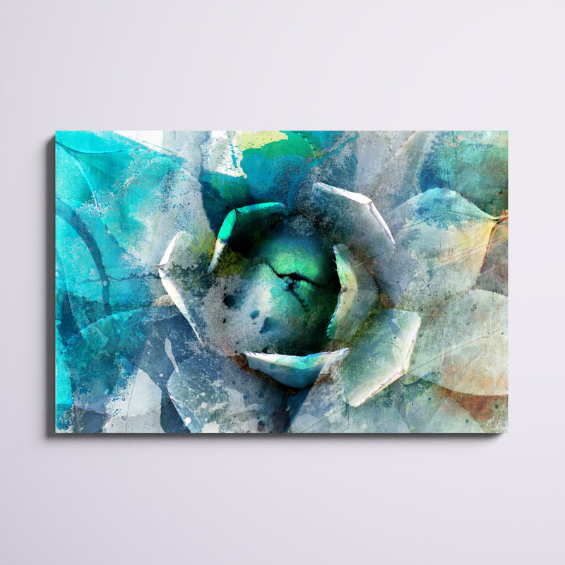 «Agave Abstract I», impression sur toile, H 32 po x l 48 po