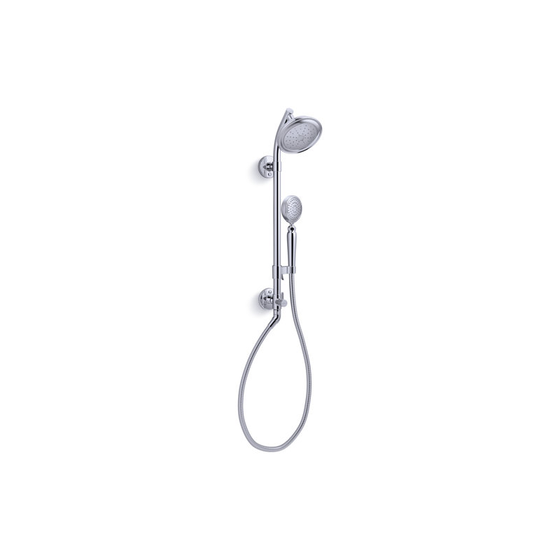 Hydrorail-S Shower Faucet, Polished Chrome