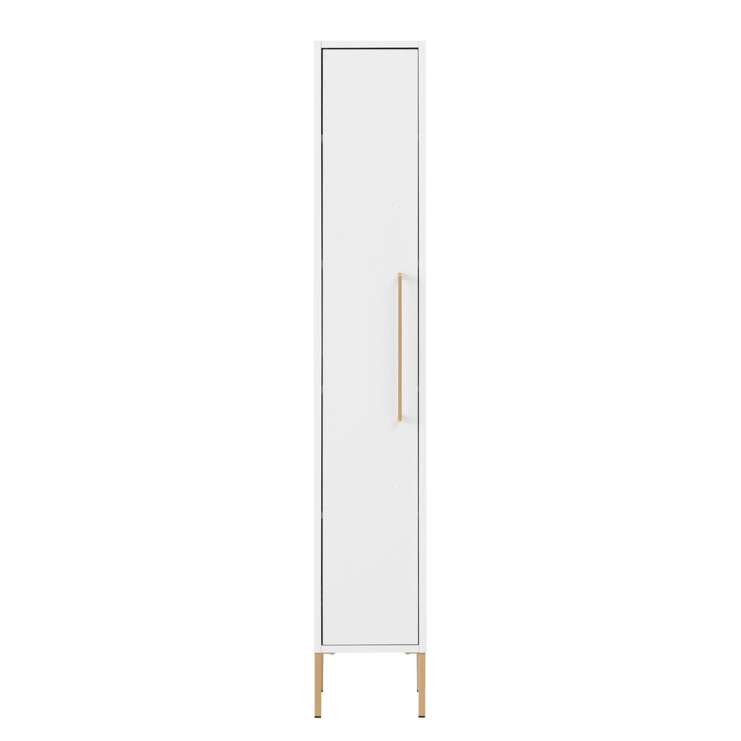 25 x 155 cm freistehender Badschrank Sarah