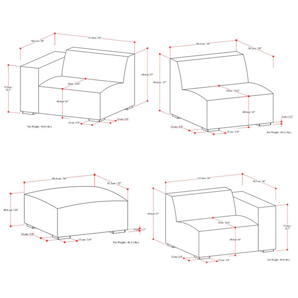Dimensions du produit