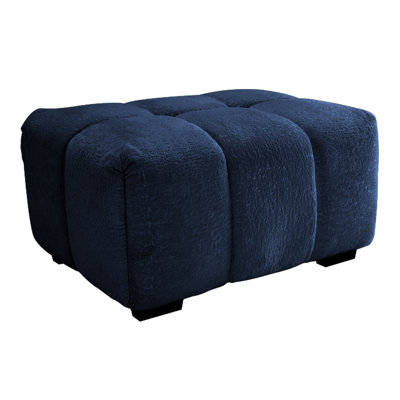 33 canapés en chenille bleue - capitonnage sur mesure, conception ergonomique, revêtement avec chenille douce mobile, arrangement personnalisable profond