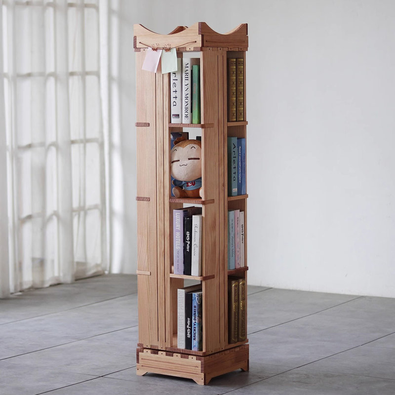 Bibliothèque rotative Burlywood