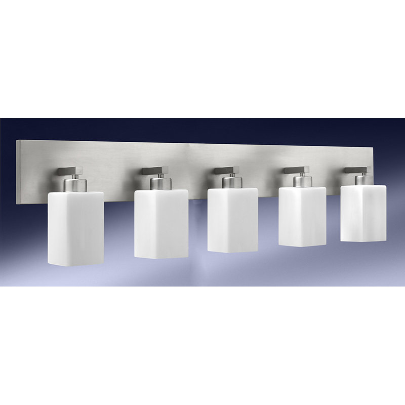Éclairage pour meuble-lavabo 5 lumières
