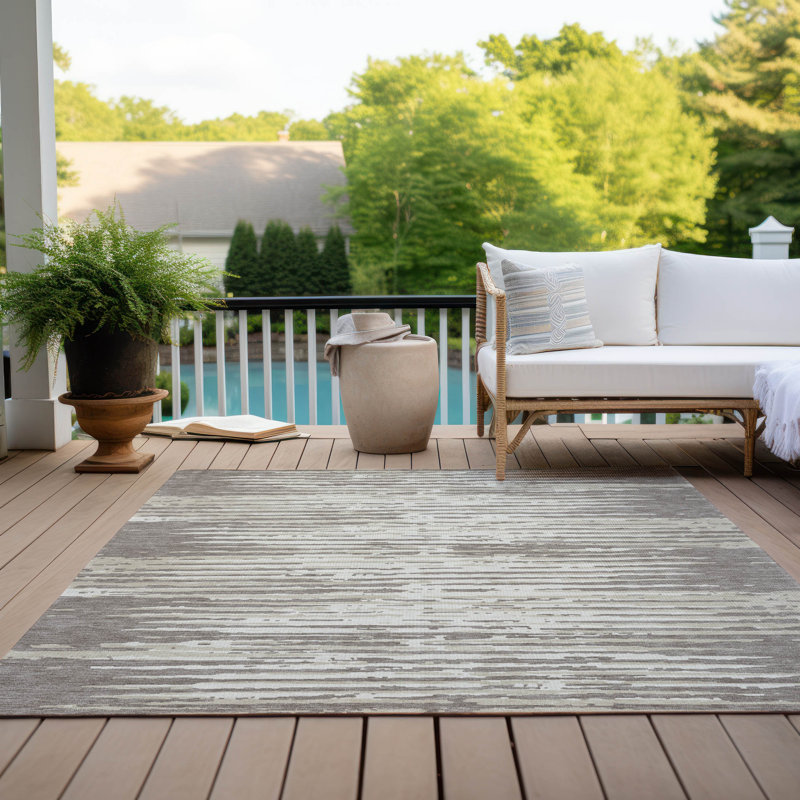 Tapis intérieur / extérieur mâle avec envers antidérapant, Rectangulaire 3 pi x 5 pi