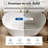 DeerValley Horizon 59" x 30" Freestanding Double Slipper Soaking Acrylic Bathtub with Overflow Drain