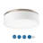 Siddharth Acrylic LED Flush Mount-26209889-26209893