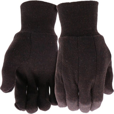 Boss B61061-L2P Lrg Brown Jersey Glove (2 Pair Pack)-1PK