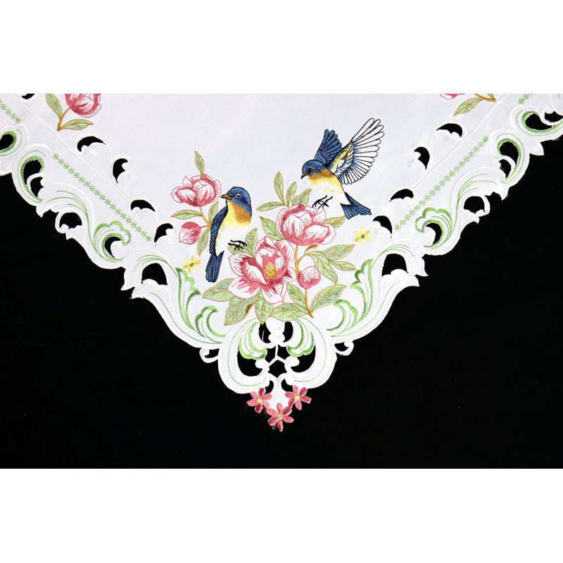 Mccrea Floral Square Table Topper