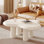 Table basse en bois manufacturé Jerimyah 