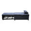 Lit pliant gris foncé - multifonctionnel pour n'importe quelle scène. Facile à utiliser et peu encombrant. Ergonomique, stable. Utilisé comme table à thé, fauteuil, lit simple. Matériaux appliqués. Capacité de poids de 264 lb-1633485918