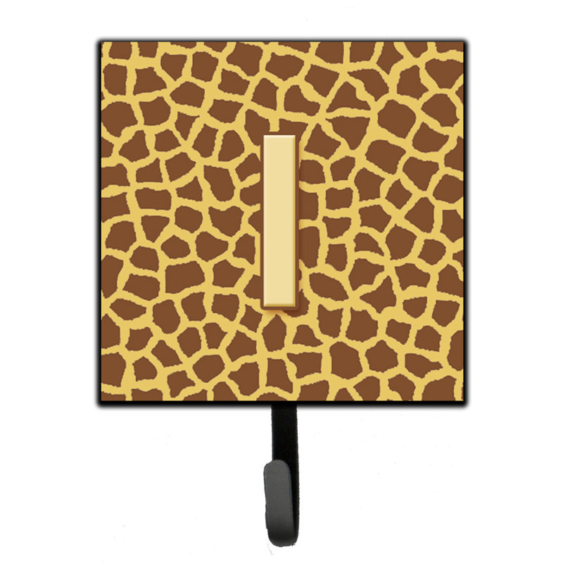 Porte-laisse giraffe monogramme et crochet mural, I
