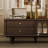 Retro style solid wood TV cabinet