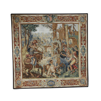 Hand-Knotted High-Quality Green Area Rug