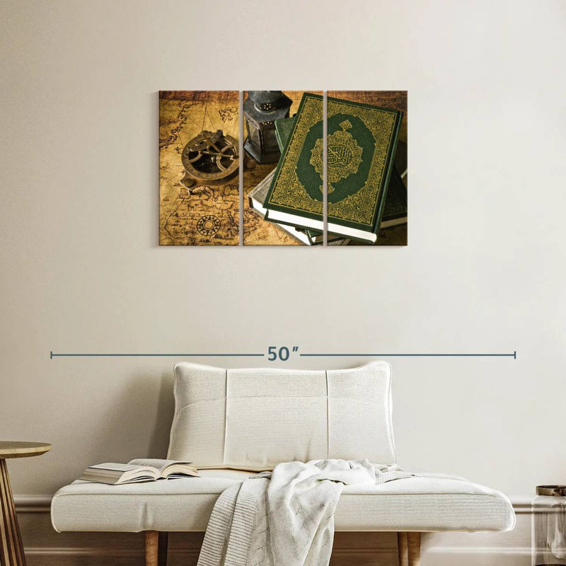 Adella Universal Islam, 20" H x 33" W