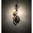 Steel Candle Wall Light
