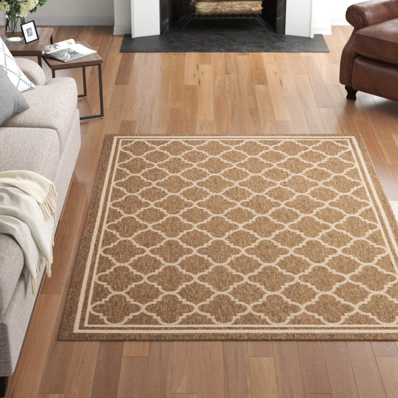 Tapis intérieur / extérieur Arneshia, Rectangle 9 pi x 12 pi 6 po