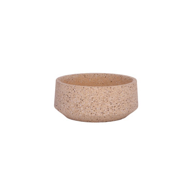 Pot de ciment beige Granito