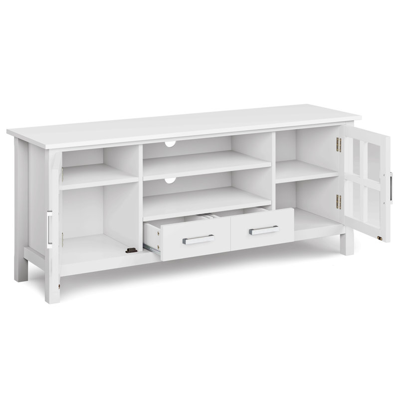 Meuble télé 60 po - Blanc
