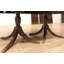 Extendable Mahogany Oval Solid Wood Dining Table