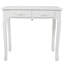 Ensemble de coiffeuse avec miroir et tabouret coussiné White Princess-357827481