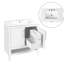 Ensemble de meuble-lavabo simple 30 po Pritesh