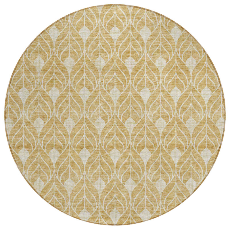 Tapis rond 8 po