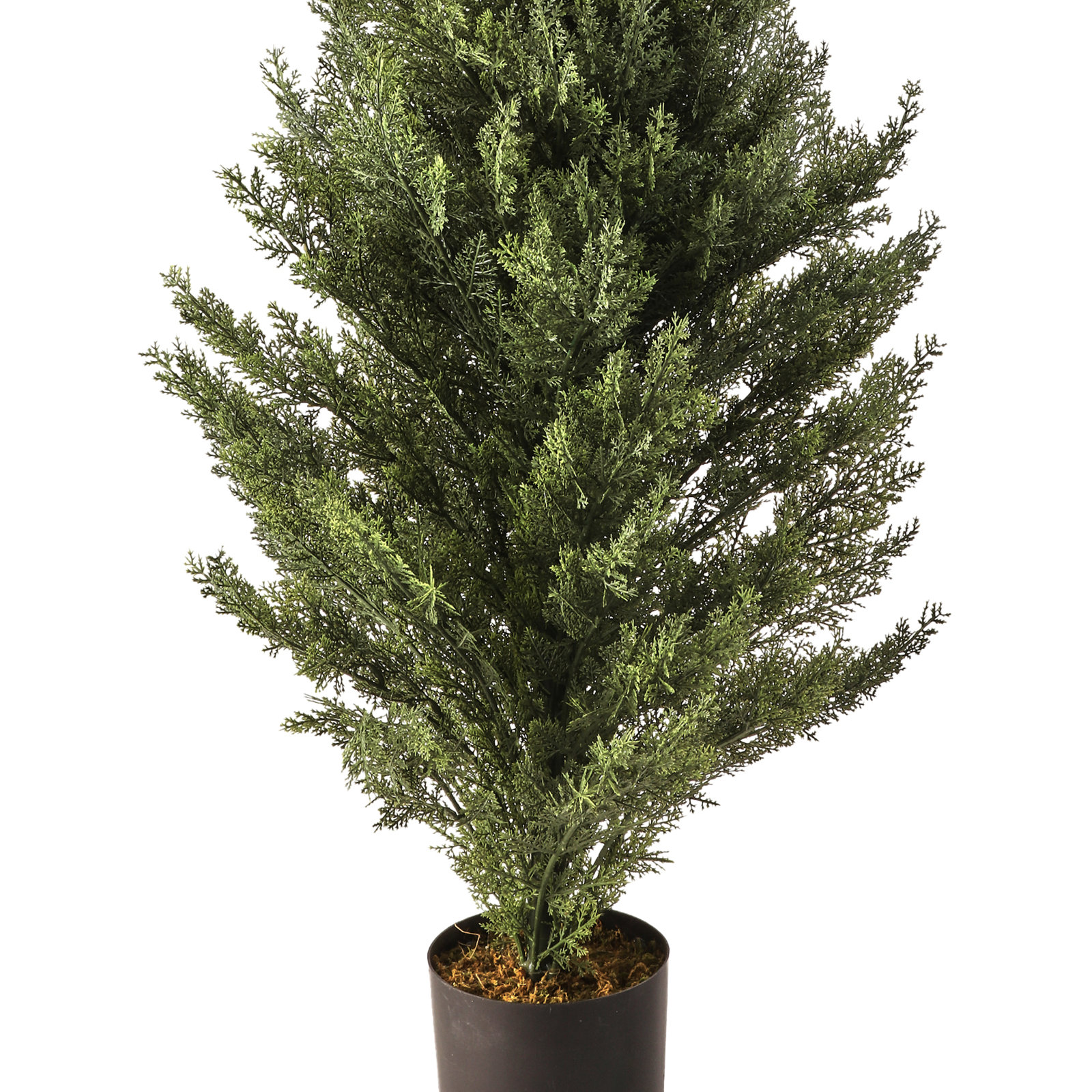 Natural Look Greenery 48" Cypress Tree in Pot, 48" H x 24" W x 24" D