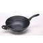 12.5" Non Stick Aluminum Wok with Lid