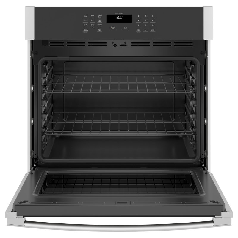 GE Smart Appliances Smart Built-in Self-Cleaning Electric Single Wall Oven, Stainless Steel