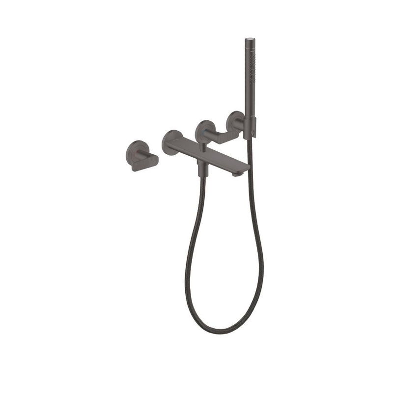 Citterio C Tub Filler with Diverter, Gray