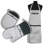 Bella Cucina Solid Colour Potholder & Oven Mitt Set