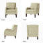 Fauteuil en cuir véritable l 27,56 po Amberlie-95384507