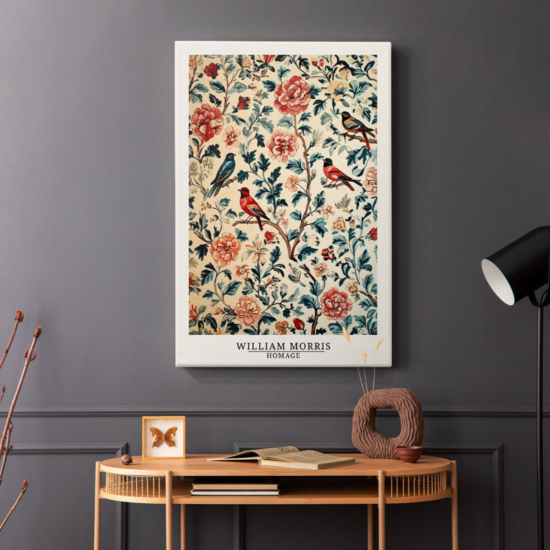 Wm Morris Series CXLII - Cavas enveloppés de galerie, H 48 po x l 32 po