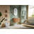 Ula 24" Natural Oak With White Countertop-609542728-609542724