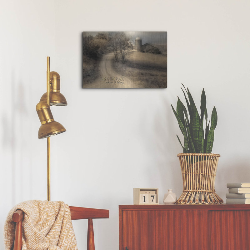 «Place Where I Belong» par Lori Deiter, H 16 po x l 24 po
