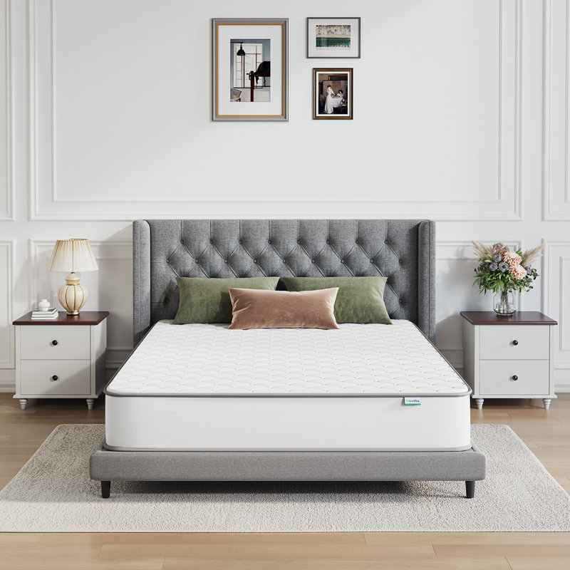 Novilla 23cm Memory Foam  Pocket Sprung Mattress, Double (4'6)
