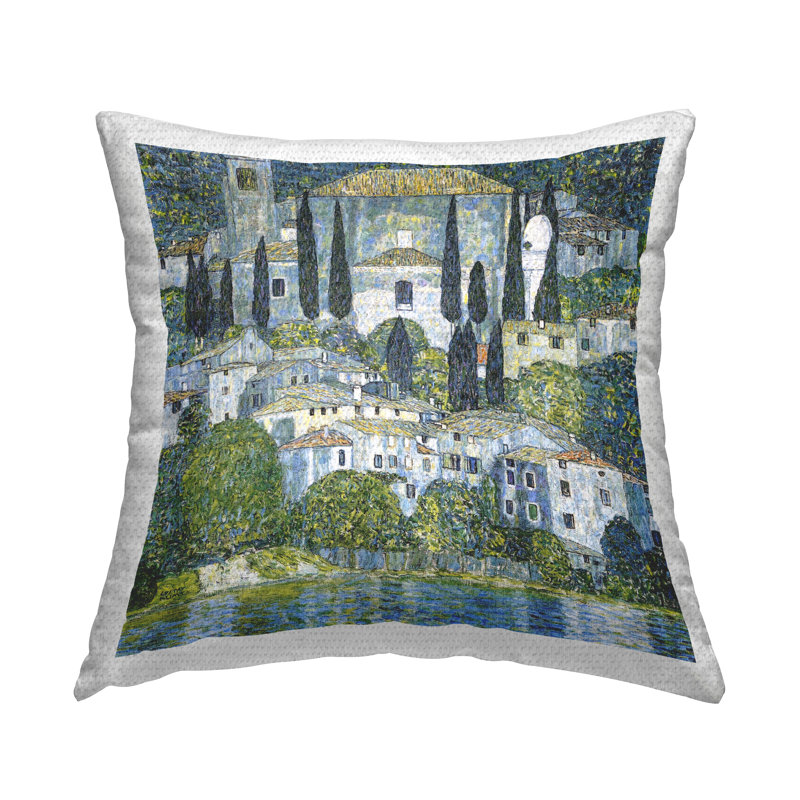 Abstract Outdoor Throw Pillow