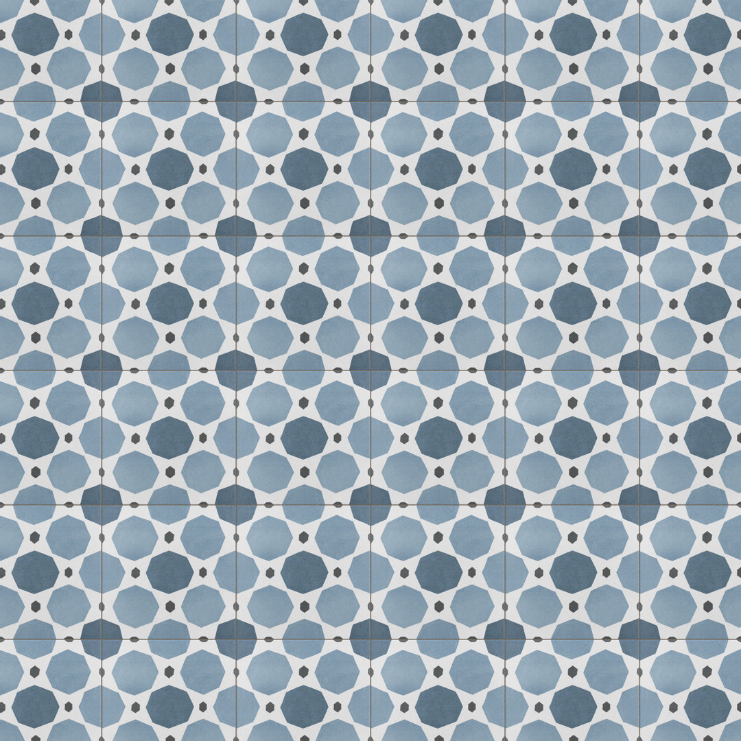 Caprice Series 8" x 8" Porcelain Patterned Wall & Floor Tile Merola Tile 