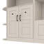 Armoire d'arbre de couloir multifonctionnelle gauche-droite avec rangement et 4 crochets pour le salon et le couloir-149069746
