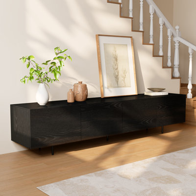 Crédence de rangement pour meuble télé 4 portes Modern