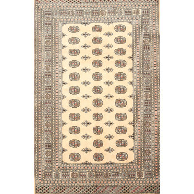 Tapis beige/gris traditionnel Buddleia