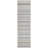 Machine Washable Indoor/Outdoor Christain ACN1417 Silver Rug-109531077