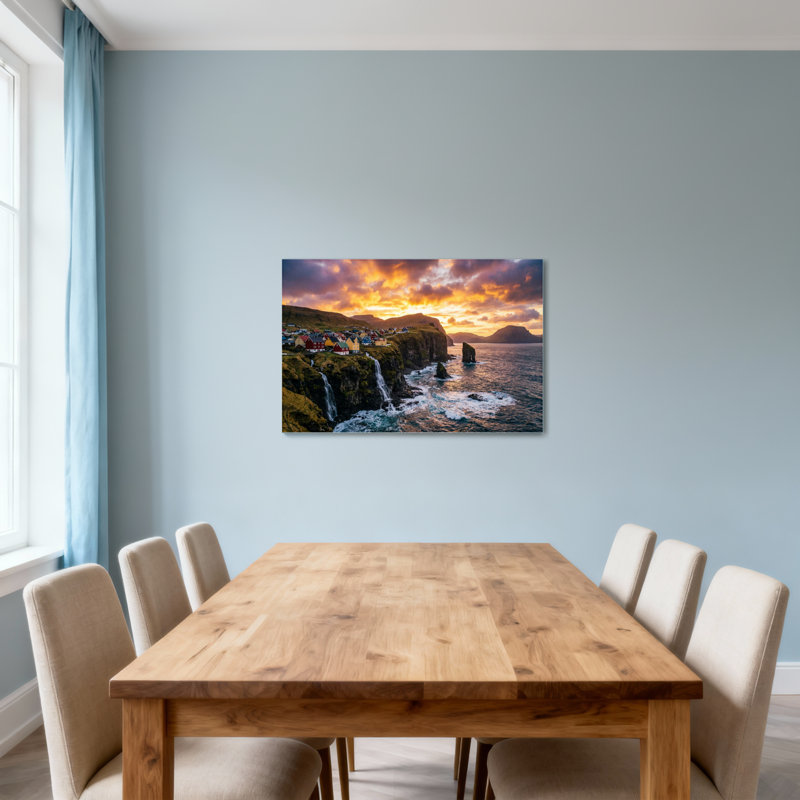 Paysage et nature Sunset Cliff Village, H 28 po x l 40 po