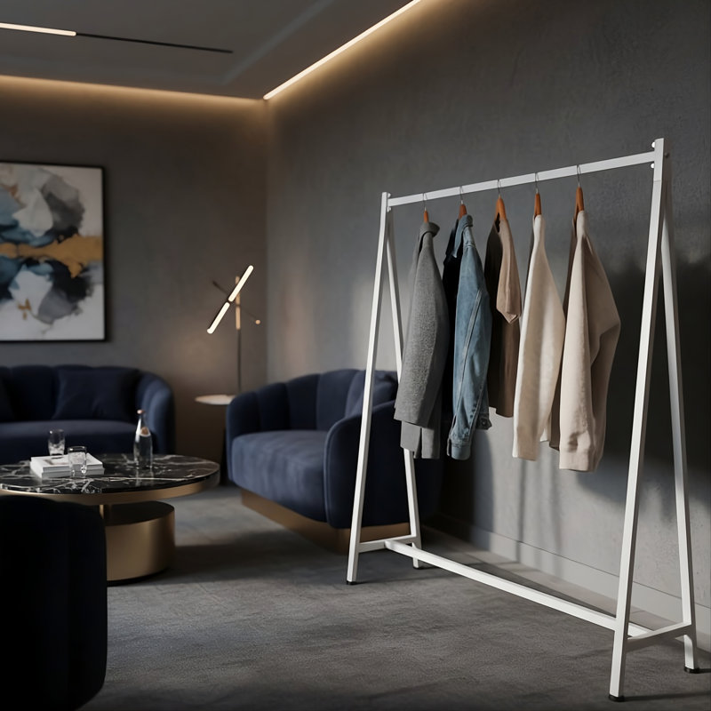A-Frame Metal Freestanding Clothes Storage Rack