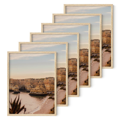  Cadre photo en bois - ensemble de 6