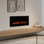 Northwest Electric Fireplace With Speakers