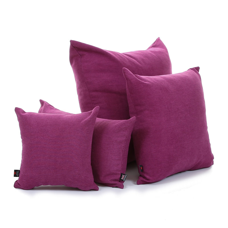 Mtecombe Square Cushion, 55 x 55cm, Pink