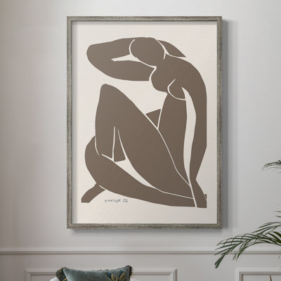 Matisse CCX III, reproduction encadrée - bois massif