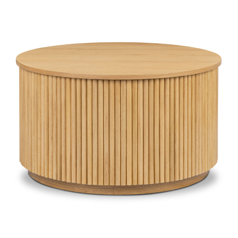 Ronda Storage Coffee Table, Tan